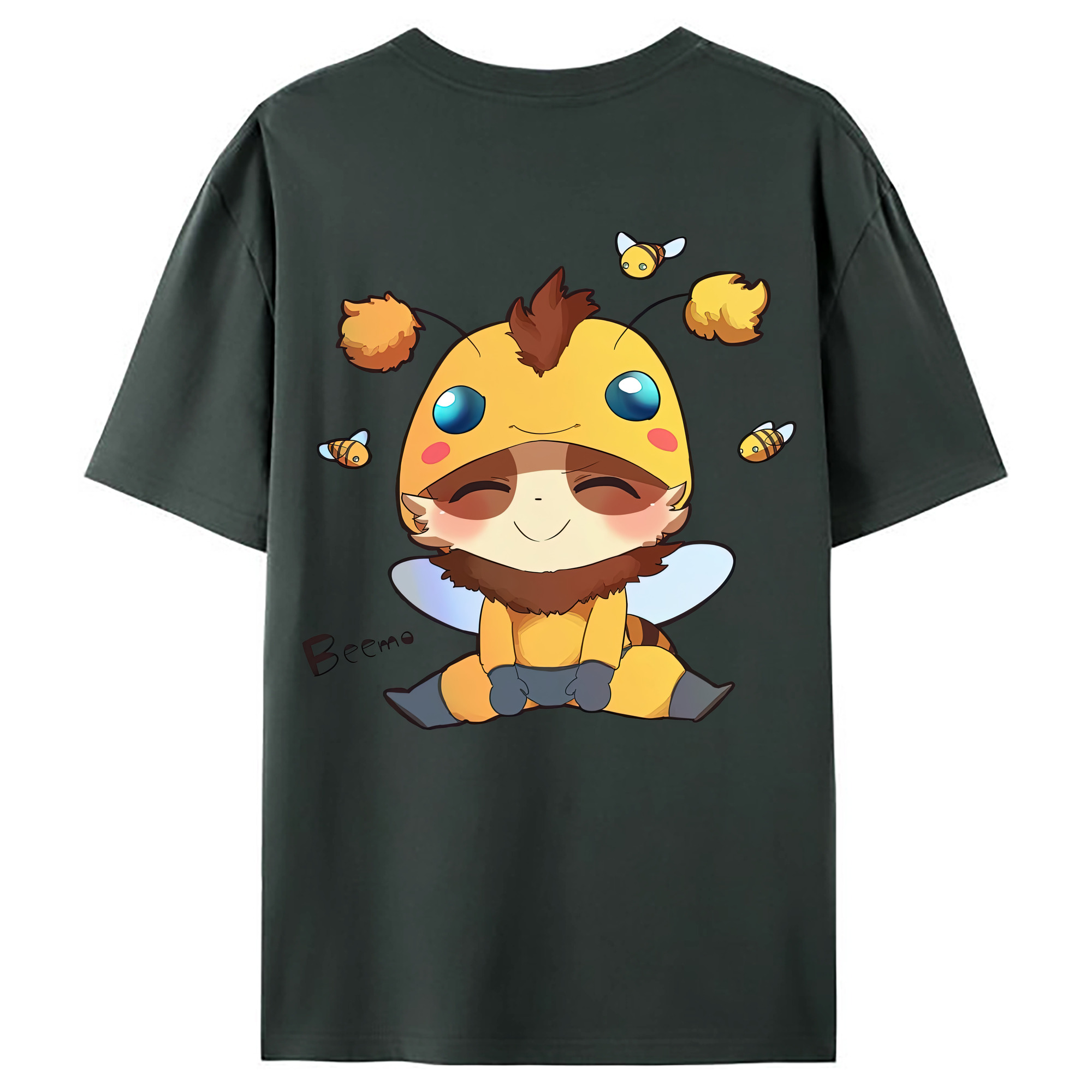 （画像用） リーグ・オブ・レジェンド League of Legends LOL 綿100％ メンズ半袖Tシャツ（バックプリント） 通気性